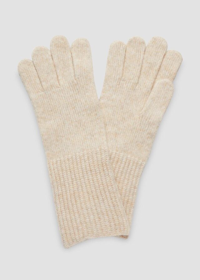 Strickhandschuhe aus Wollmix