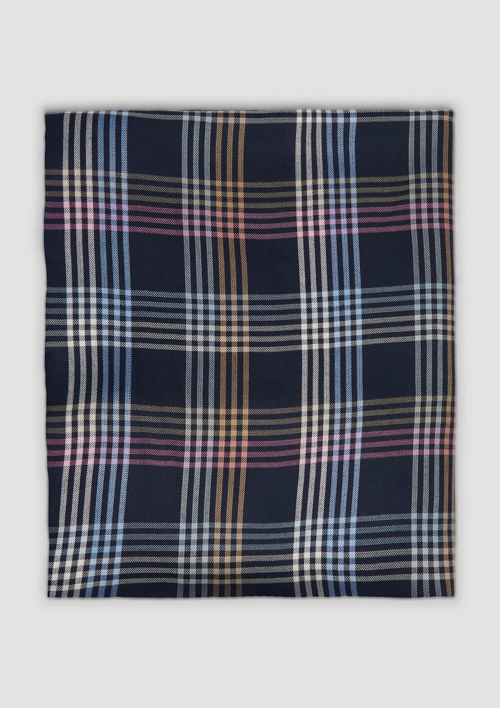 Weicher Loopschal aus Modalmix mit Karomuster