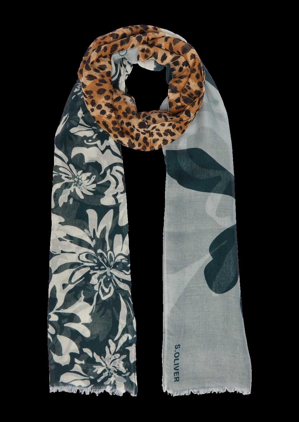 Schal mit Artwork-Print