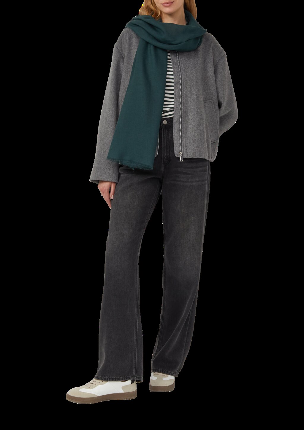 Leichter Schal aus Viskosemix