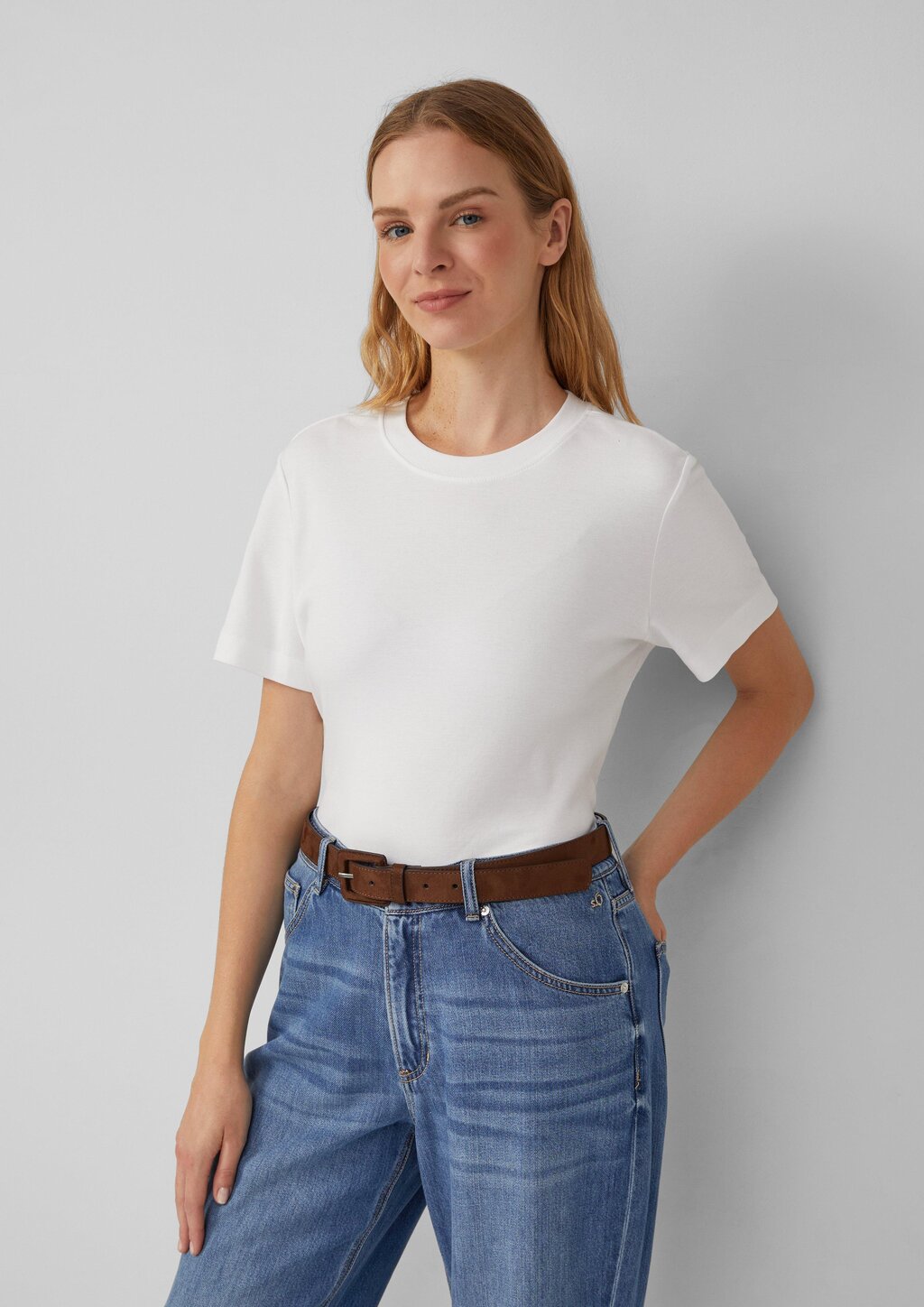 Gürtel aus Wildlederimitat