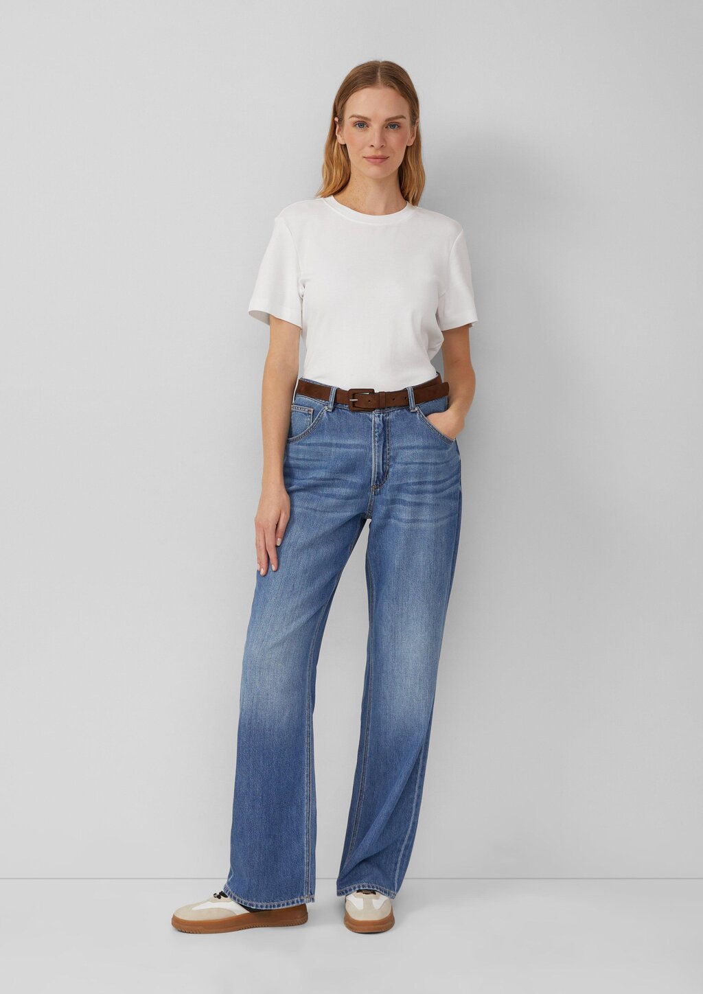 Gürtel aus Wildlederimitat