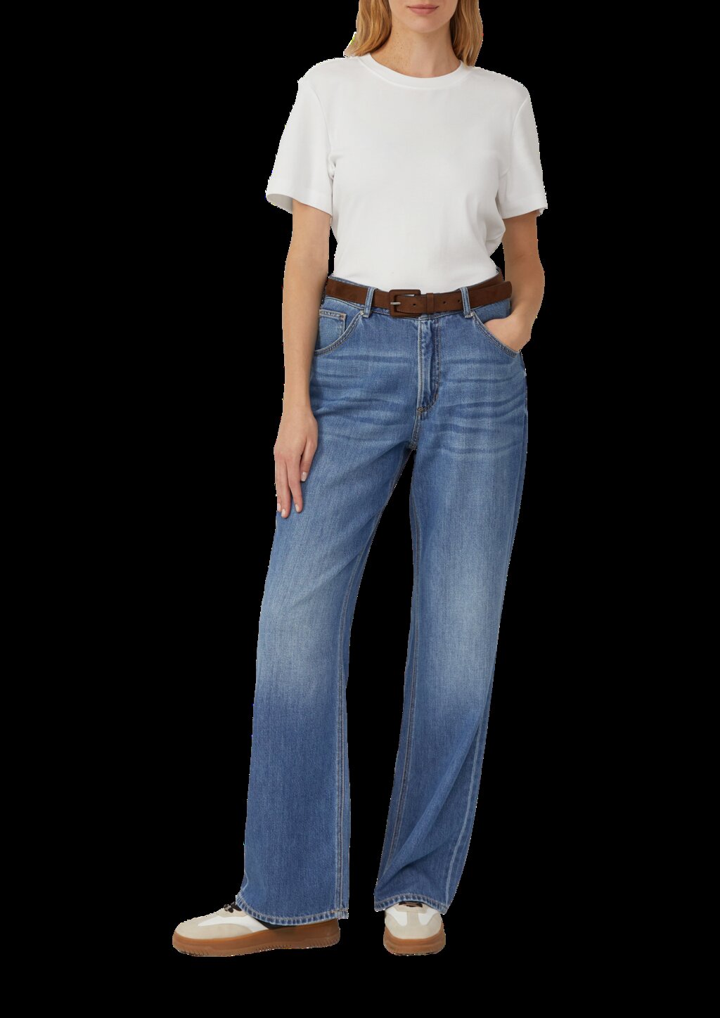 Gürtel aus Wildlederimitat