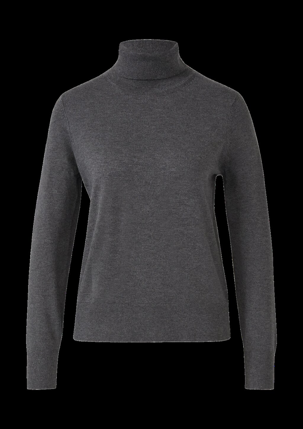 Rollkragenpullover aus Viskosemix