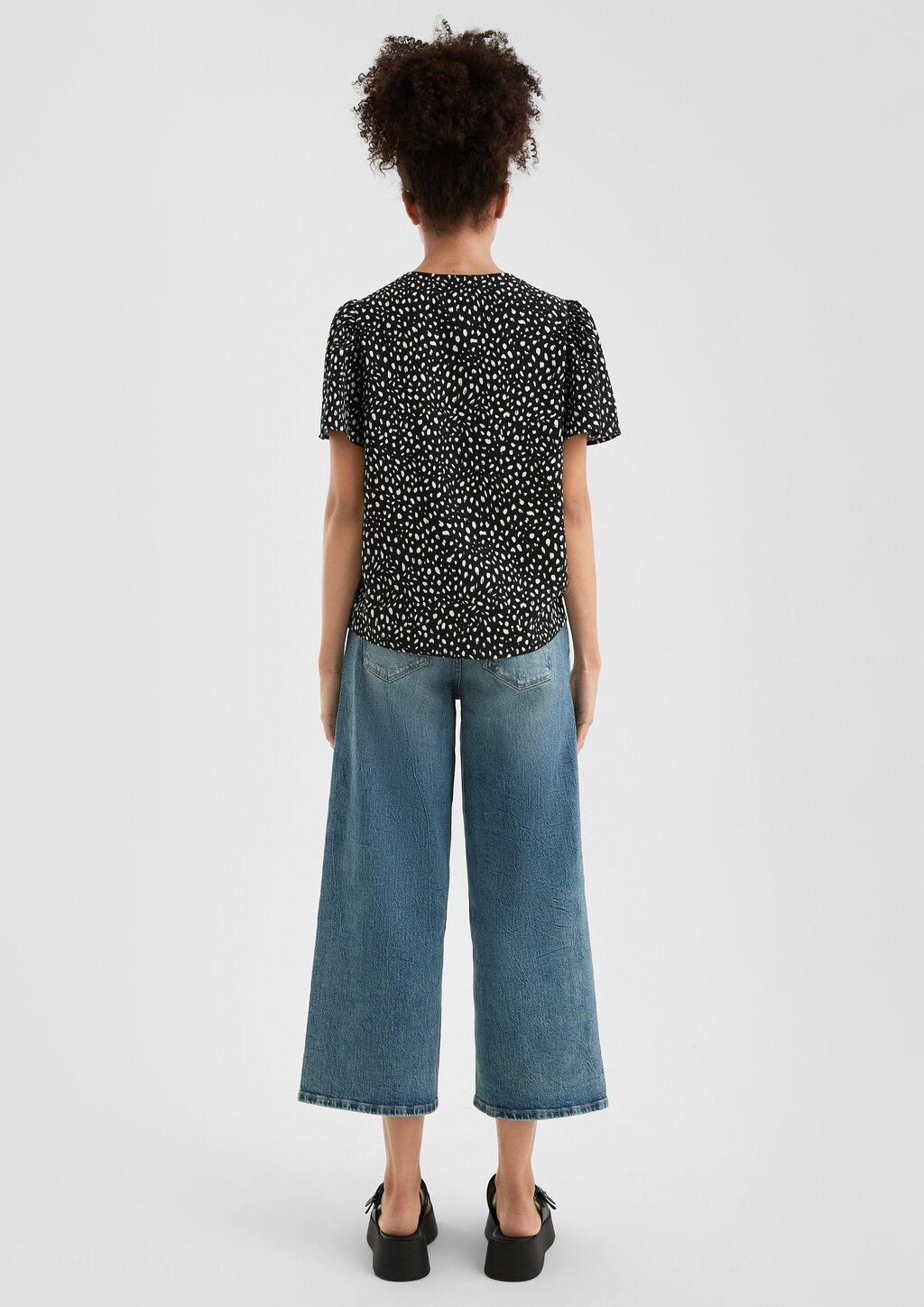Jeans-Culotte Catie / Slim Fit / Mid Rise
