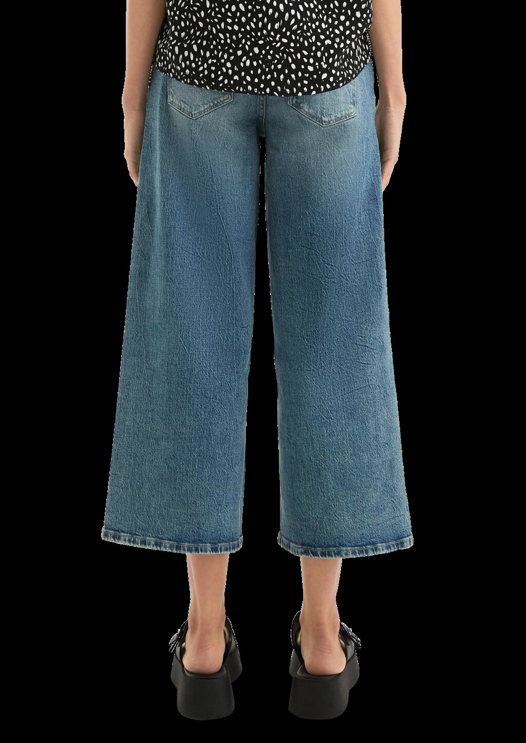 Jeans-Culotte Catie / Slim Fit / Mid Rise