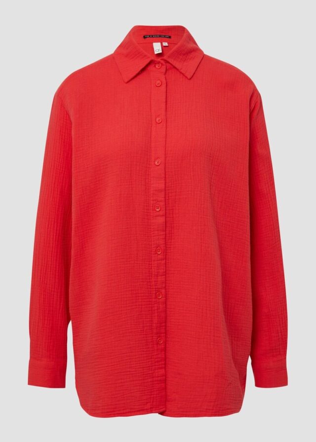 Hemdbluse aus Musselin