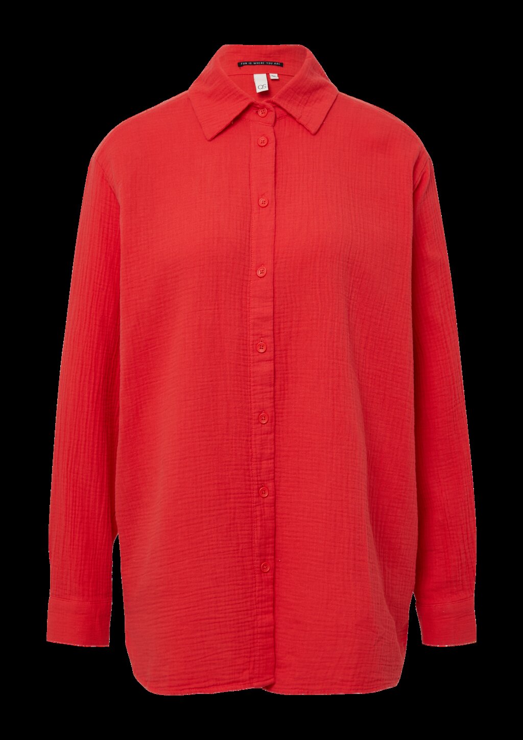 Hemdbluse aus Musselin