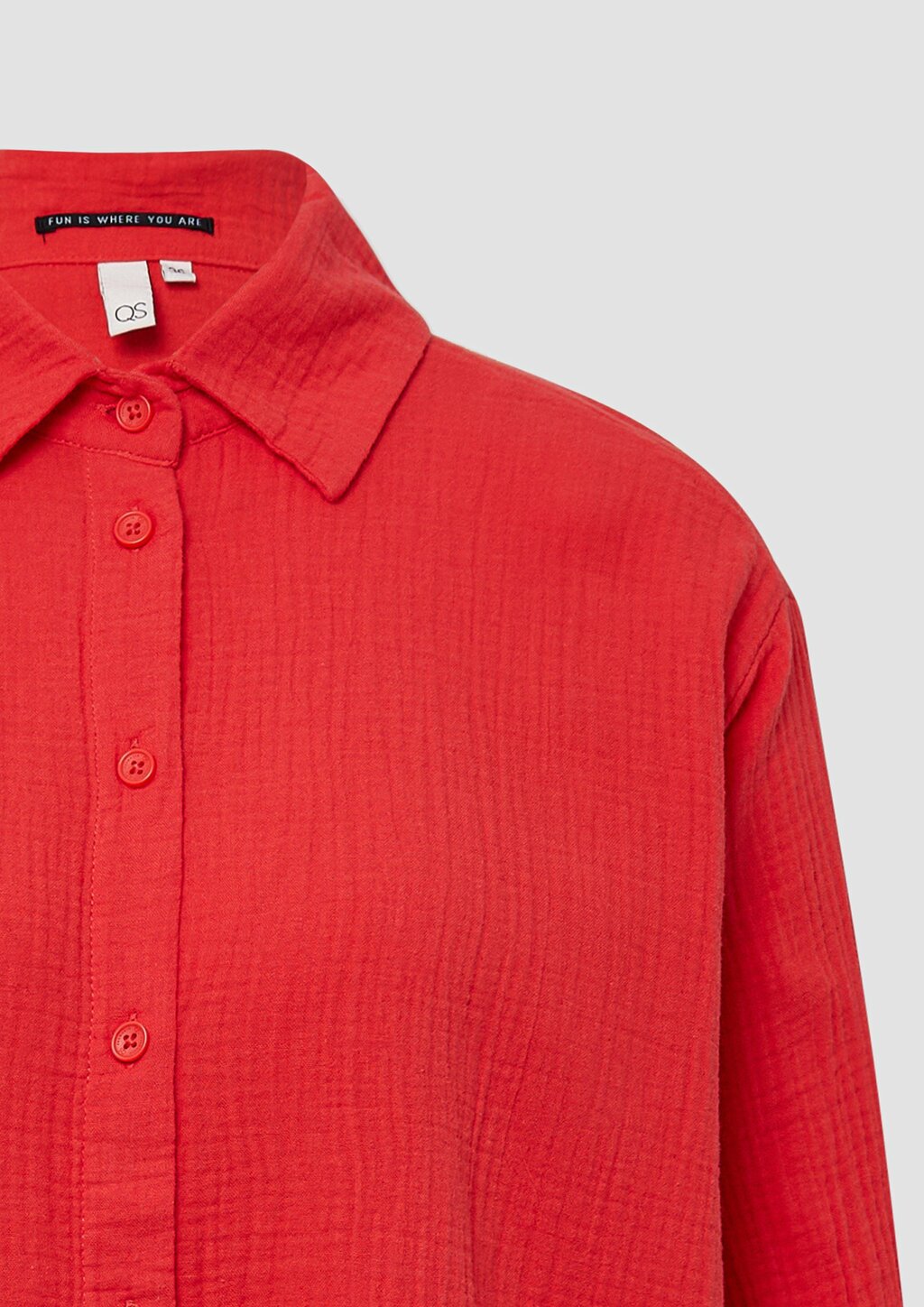 Hemdbluse aus Musselin