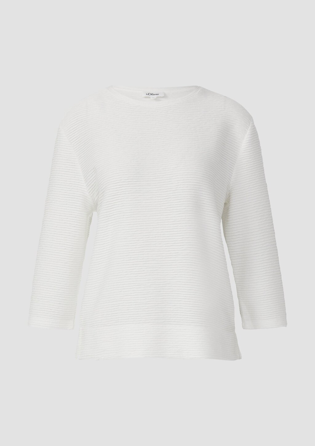 Leichtes Sweatshirt mit Struktur