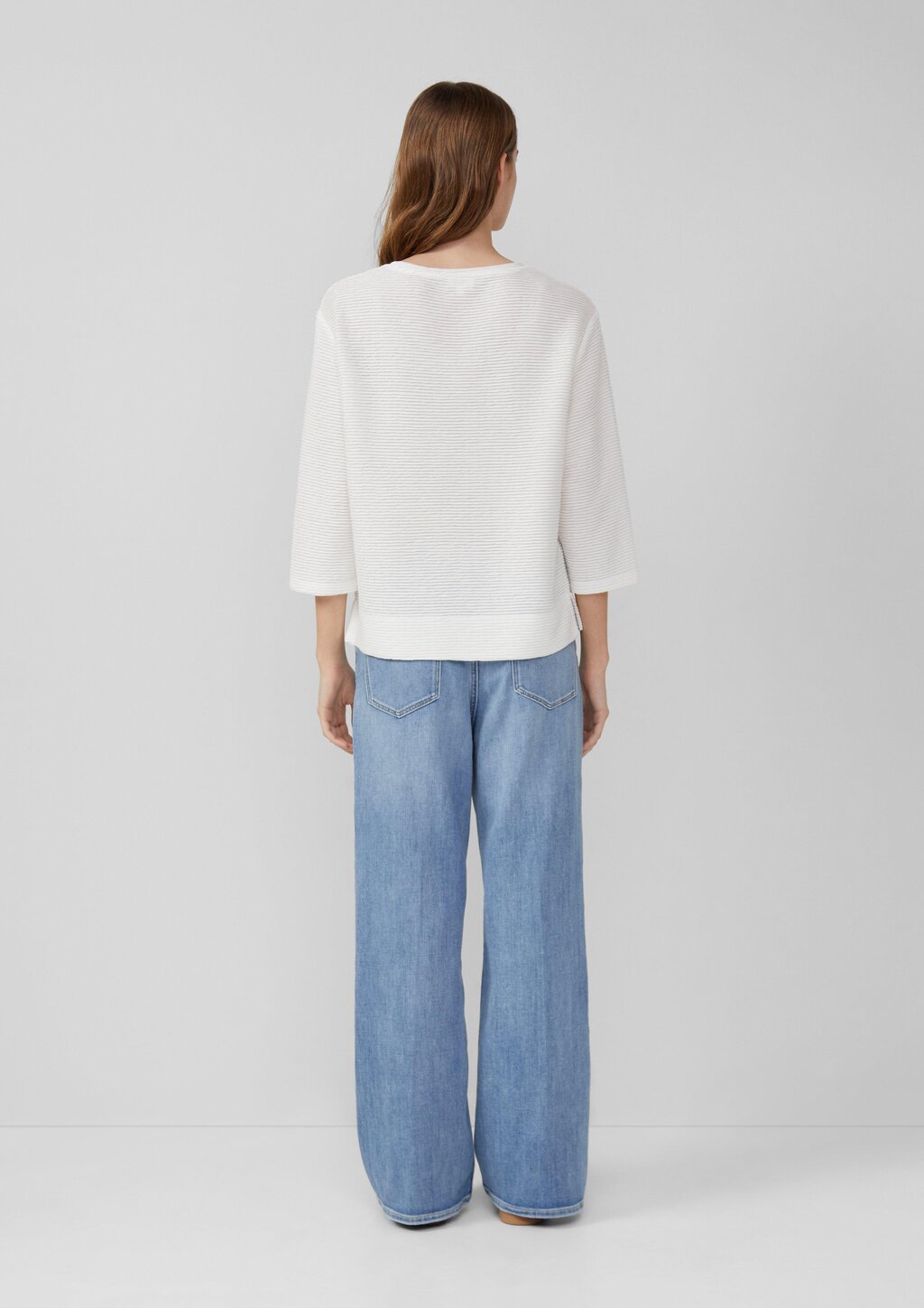 Leichtes Sweatshirt mit Struktur