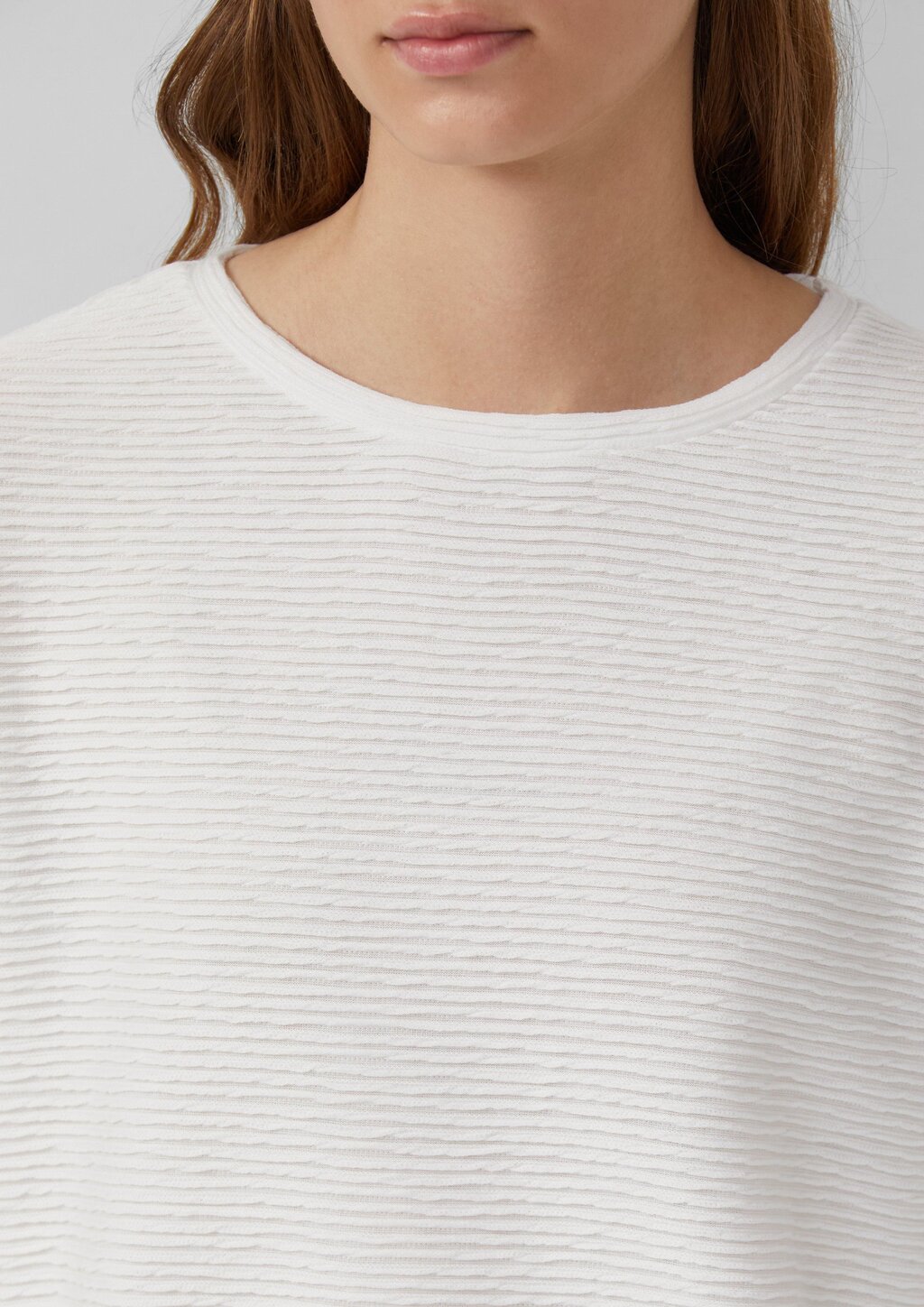 Leichtes Sweatshirt mit Struktur