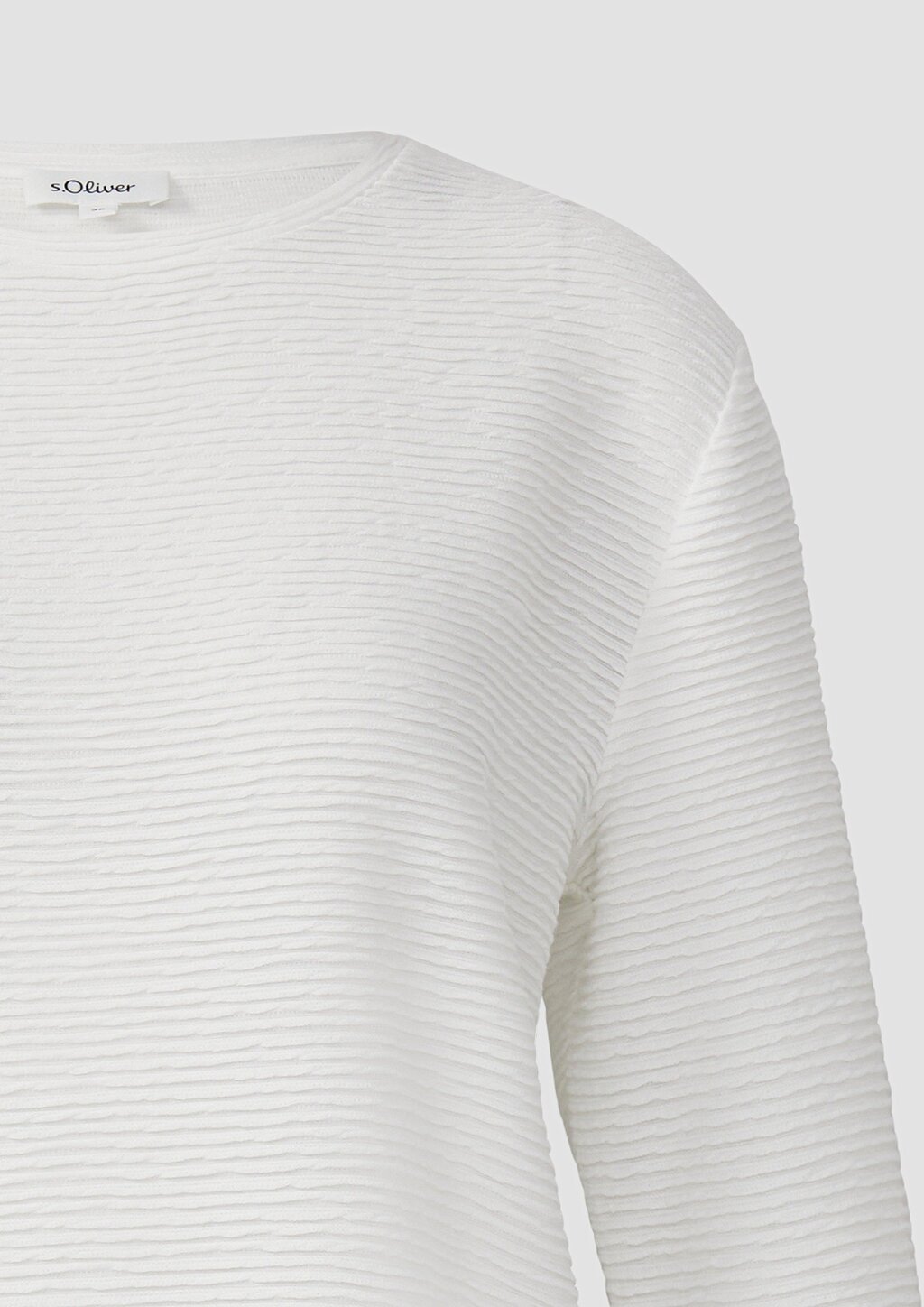 Leichtes Sweatshirt mit Struktur