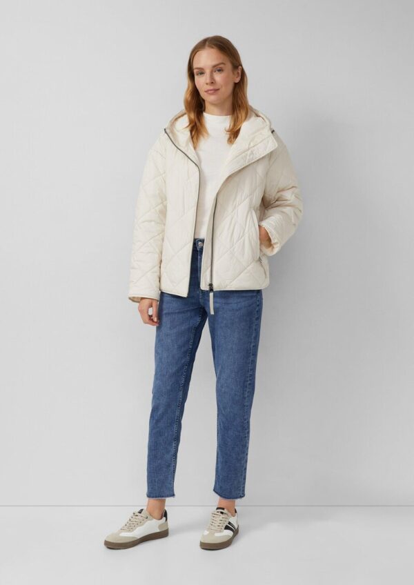 Ankle-Jeans Franciz / Relaxed Fit / Mid Rise / Tapered Leg / offener Saum