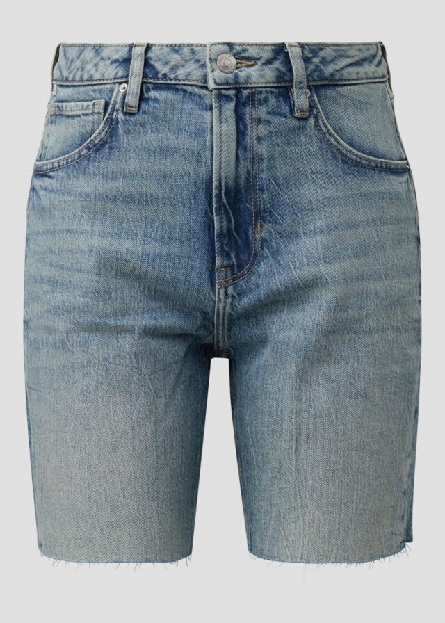 Jeans-Shorts Mom / Relaxed Fit / High Rise