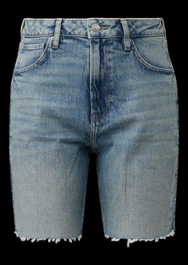 Jeans-Shorts Mom / Relaxed Fit / High Rise