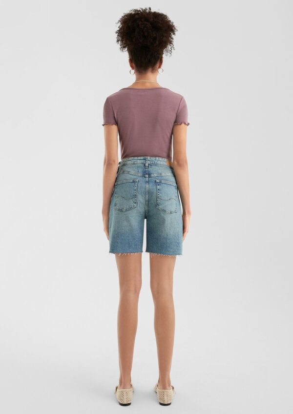 Jeans-Shorts Mom / Relaxed Fit / High Rise