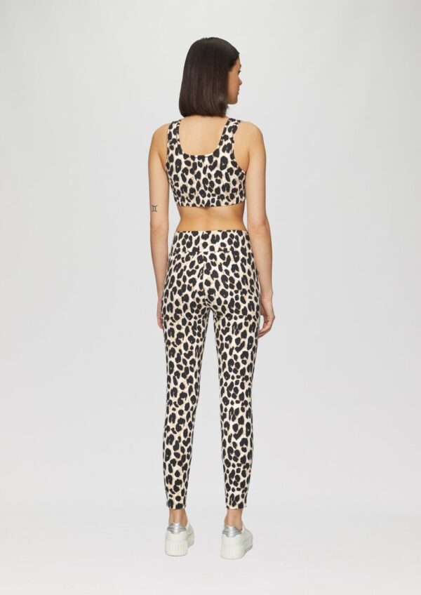 Bustier mit Leo-Print