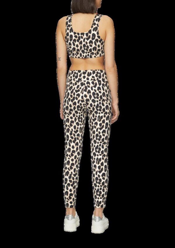 Bustier mit Leo-Print