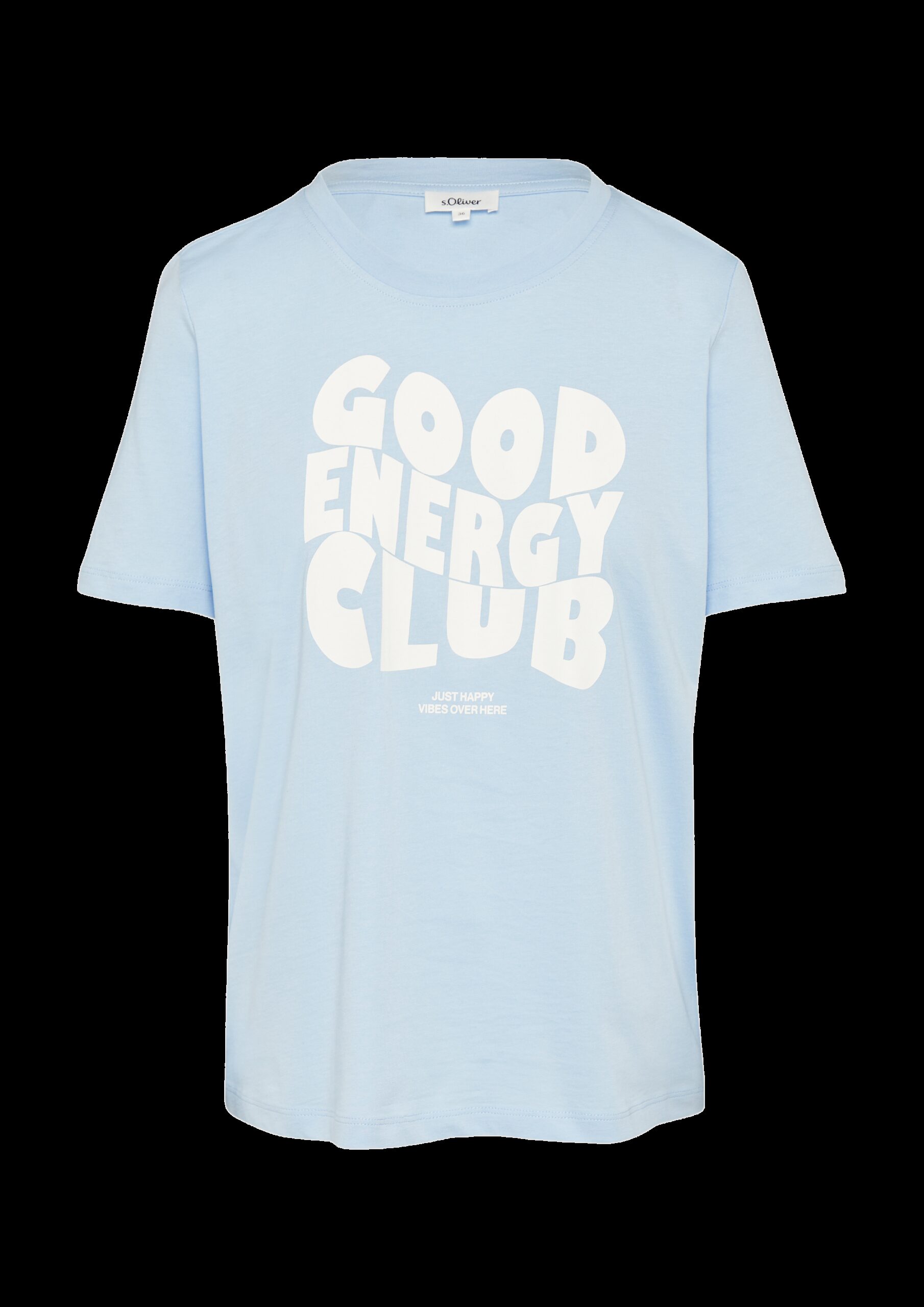 T-Shirt aus Baumwolle mit Frontprint