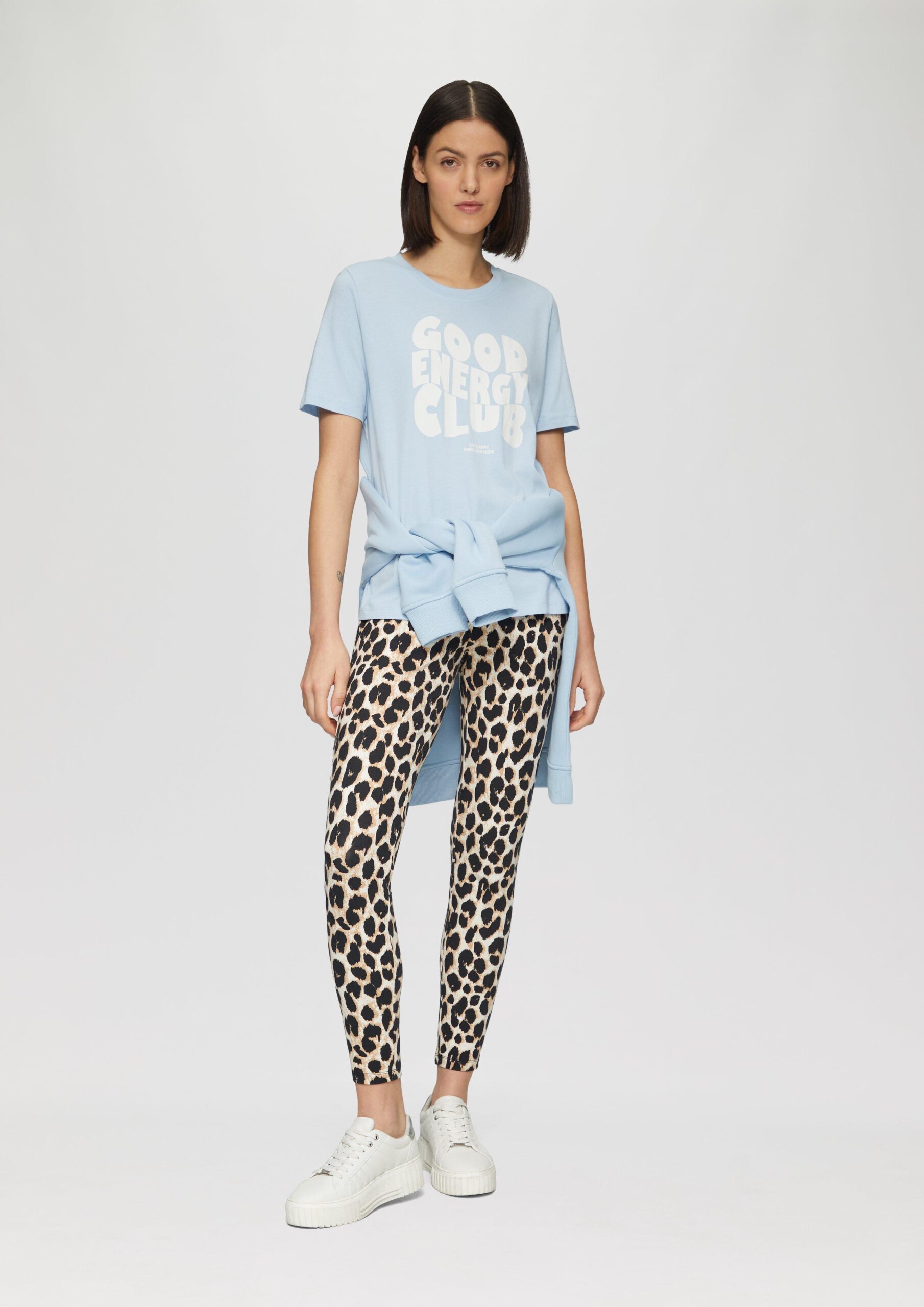 T-Shirt aus Baumwolle mit Frontprint