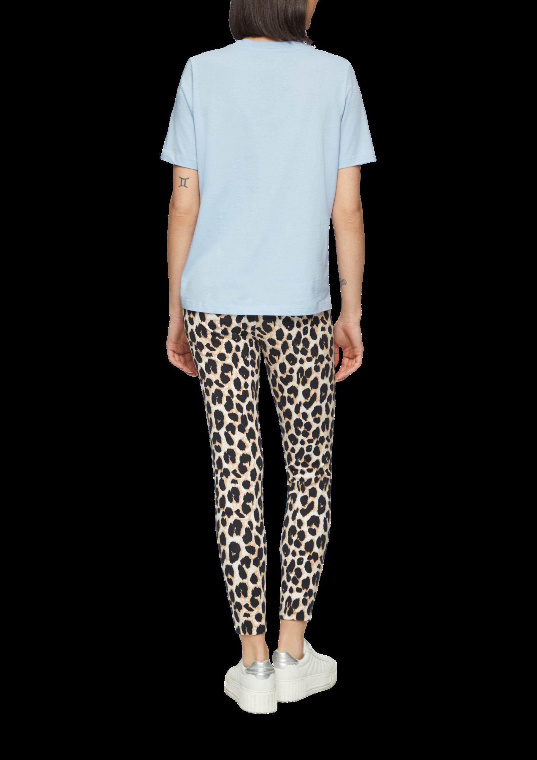 T-Shirt aus Baumwolle mit Frontprint