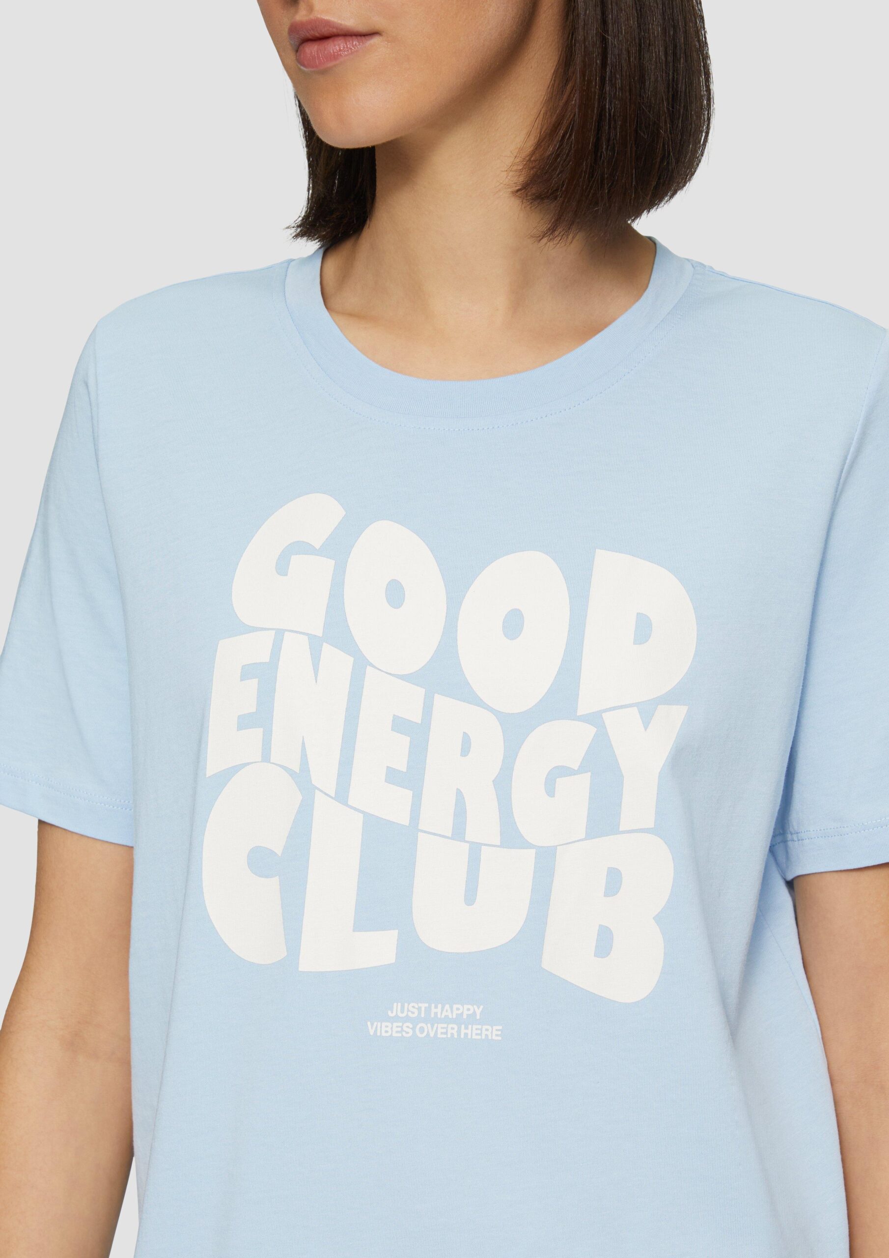 T-Shirt aus Baumwolle mit Frontprint