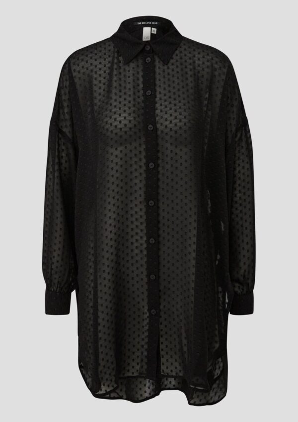 Transparente Longbluse