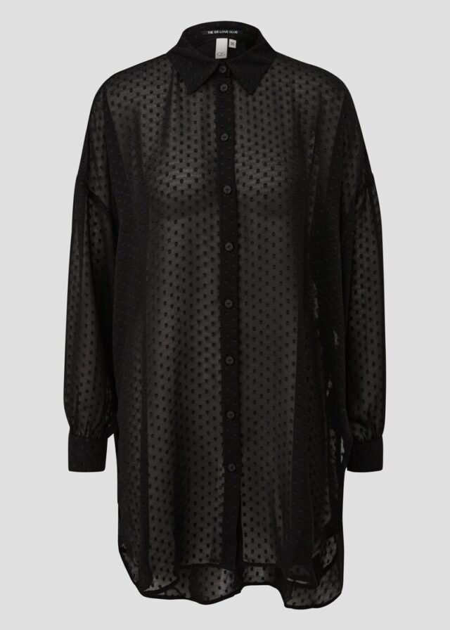 Transparente Longbluse