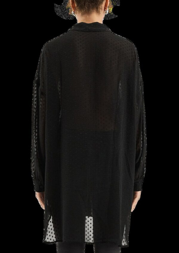 Transparente Longbluse