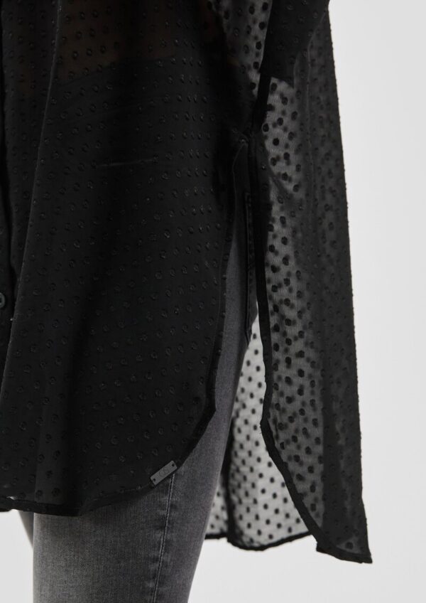 Transparente Longbluse