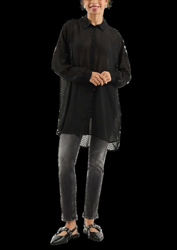 Transparente Longbluse