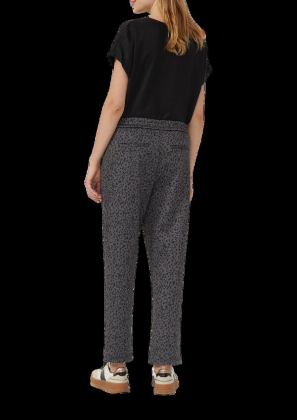 Relaxed-Fit Hose mit Reißverschlusstaschen und All-over-Print