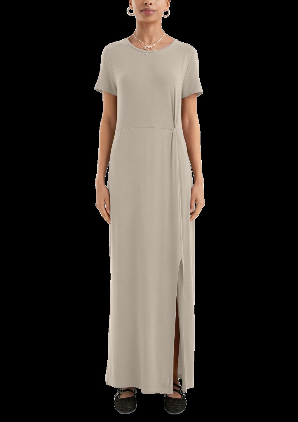 Jerseykleid aus Viskosmix