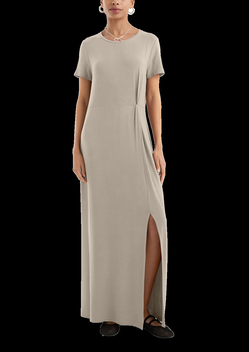 Jerseykleid aus Viskosmix