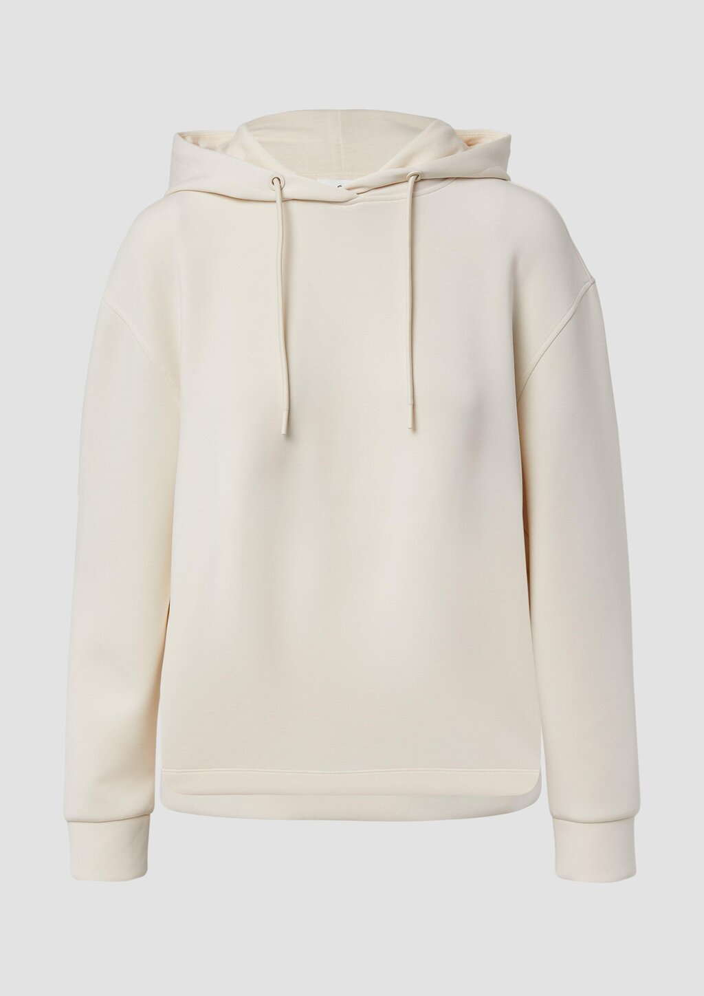 Scuba-Hoodie mit Seitenschlitzen