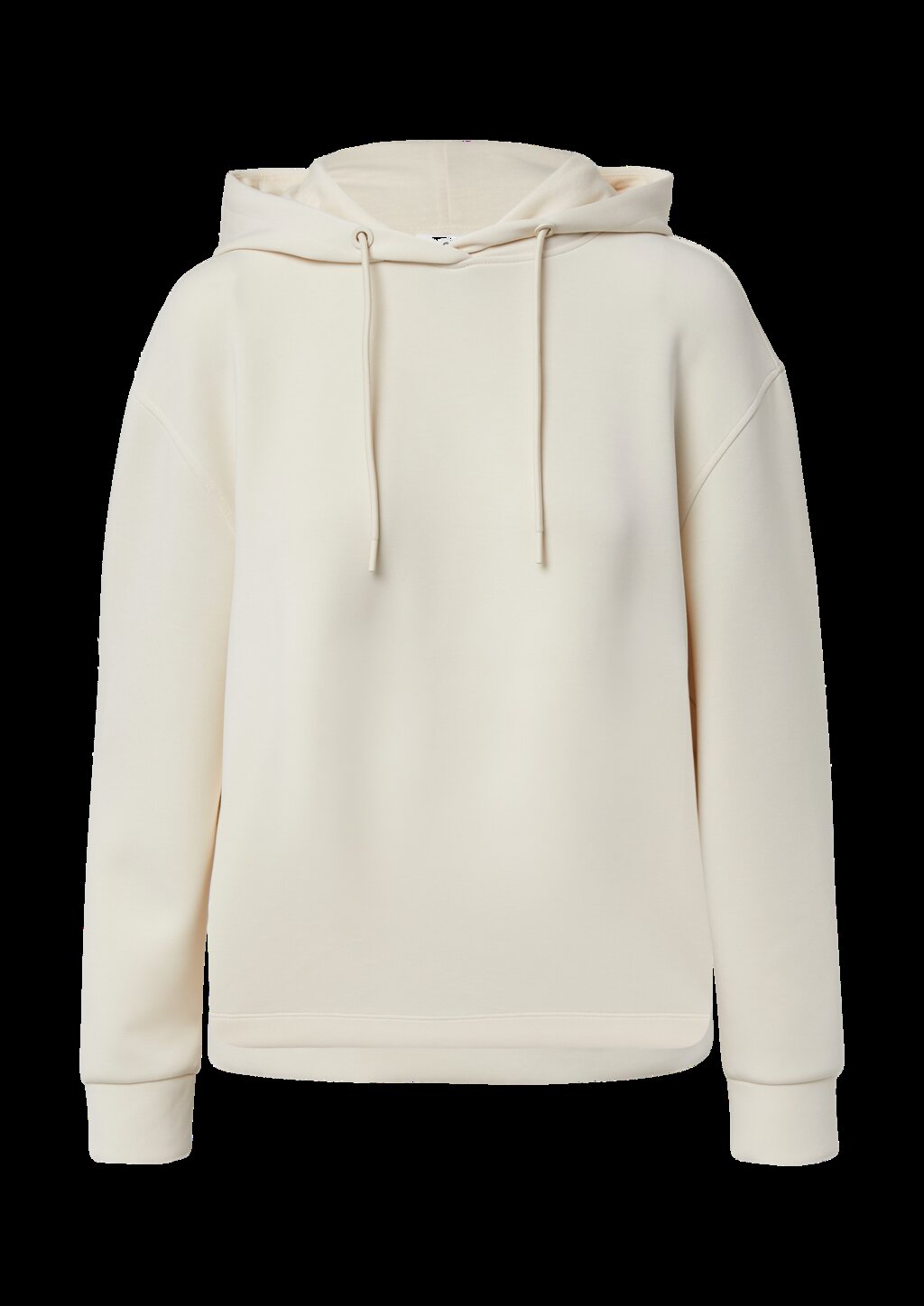 Scuba-Hoodie mit Seitenschlitzen