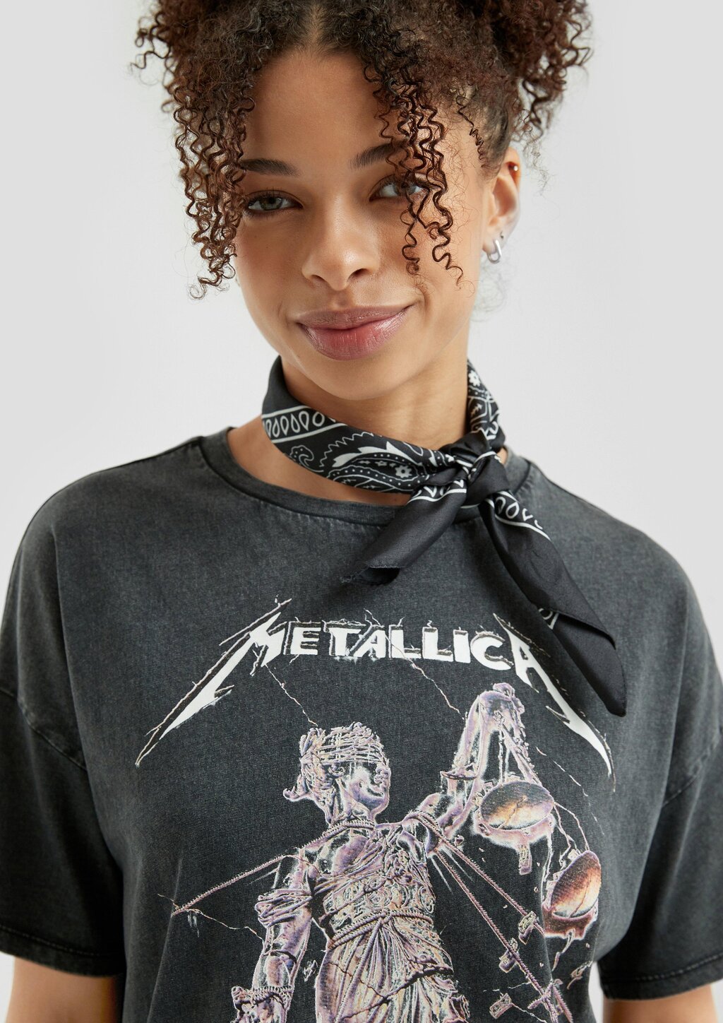 Metallica® Band-Shirt mit Wascheffekt