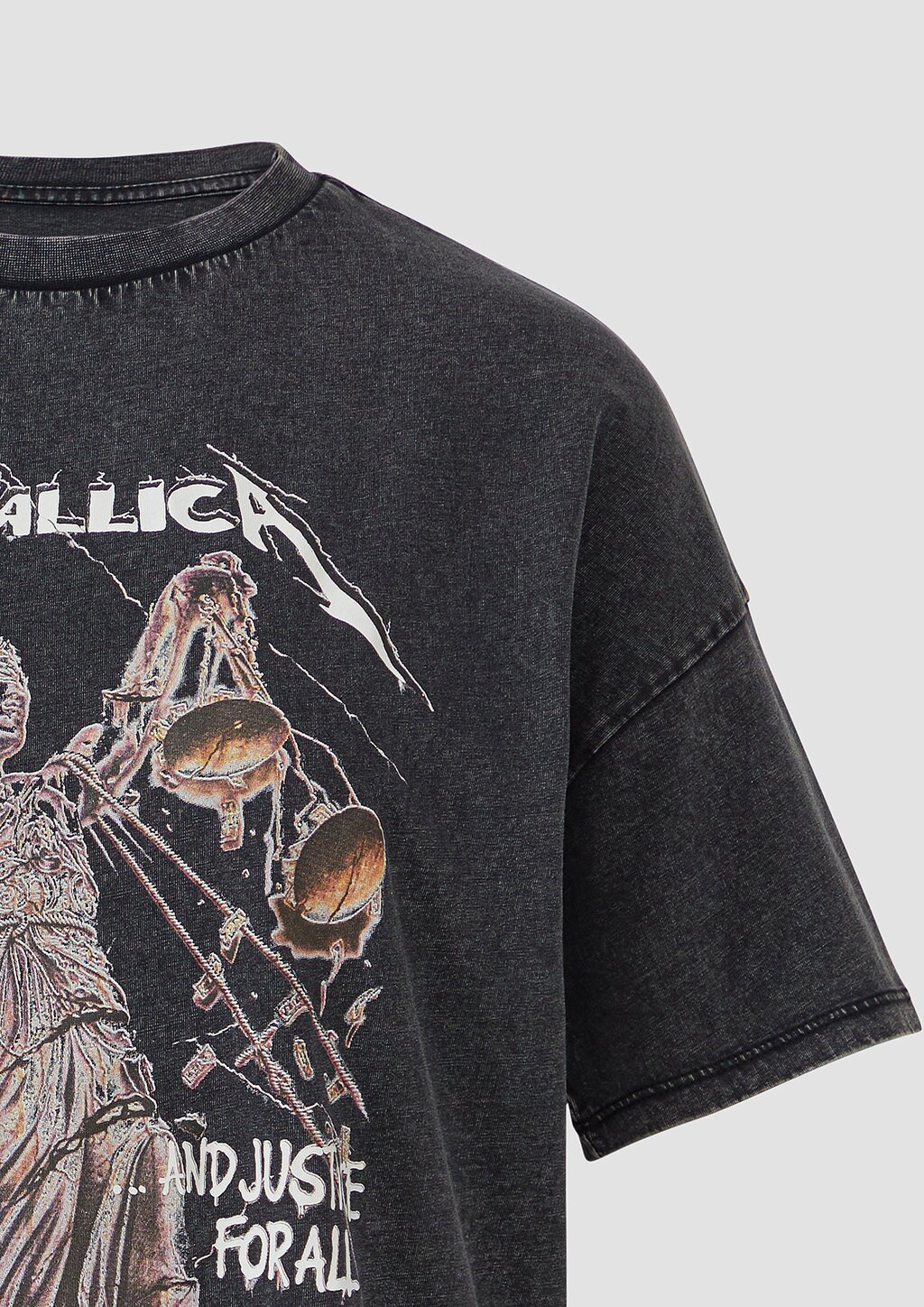 Metallica® Band-Shirt mit Wascheffekt