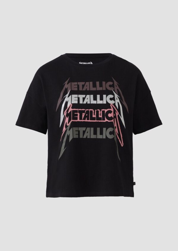 Metallica® Band-Shirt mit Glitzerprint