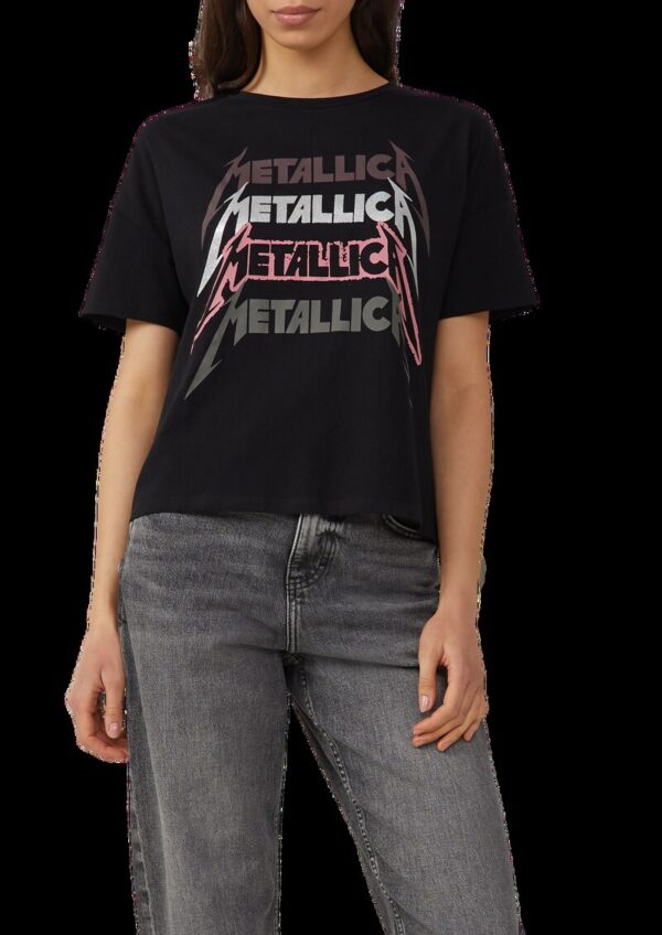 Metallica® Band-Shirt mit Glitzerprint