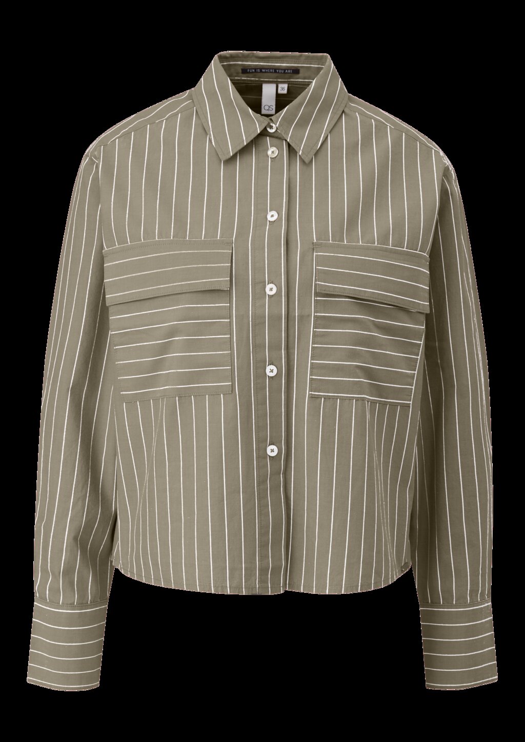 Verkürzte Bluse im Loose Fit