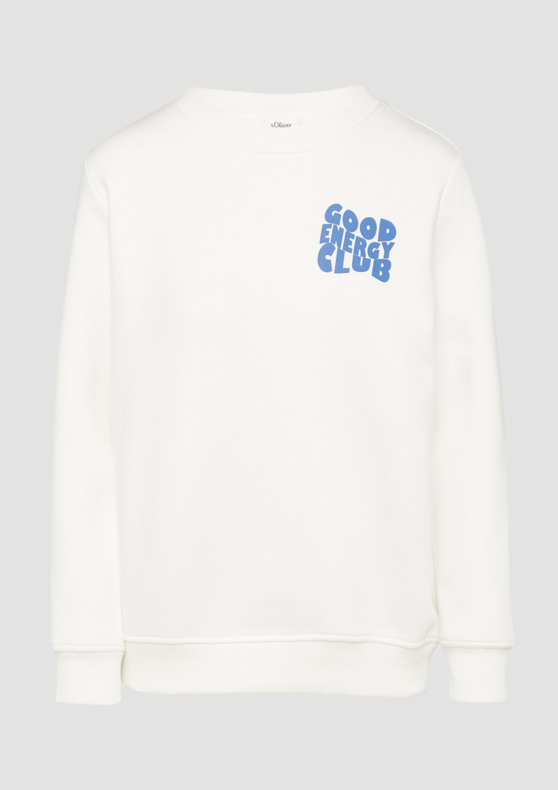 Weiches Sweatshirt mit Front- und Rückenprint