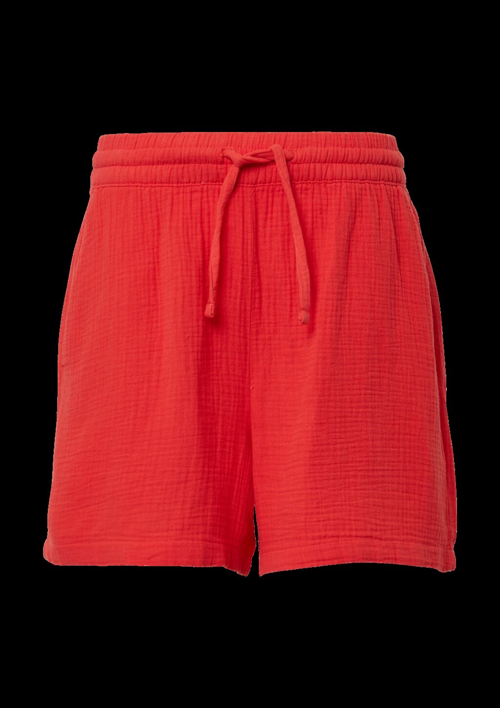 Musselin-Shorts mit Elastikbund