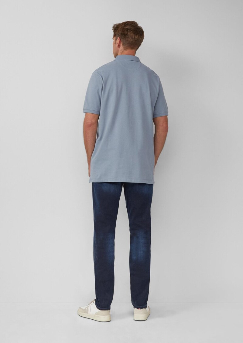 Poloshirt aus Baumwollpiqué