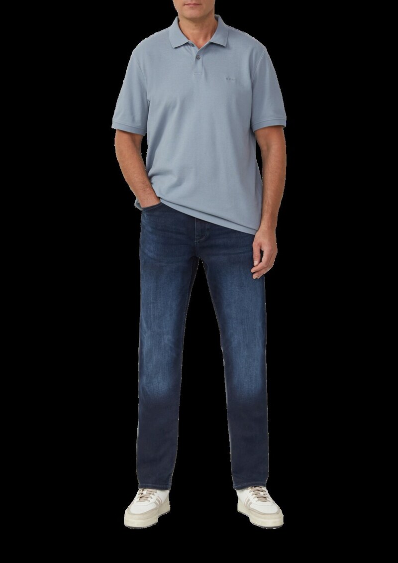 Poloshirt aus Baumwollpiqué