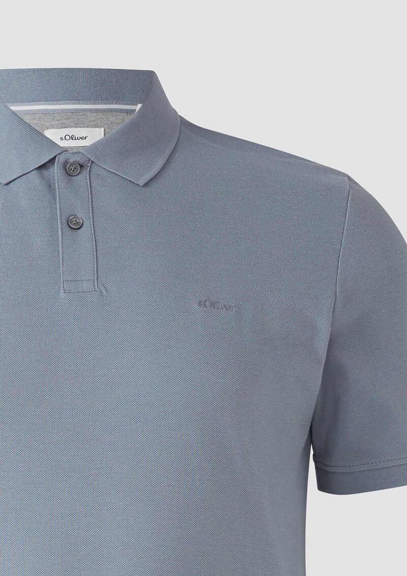 Poloshirt aus Baumwollpiqué