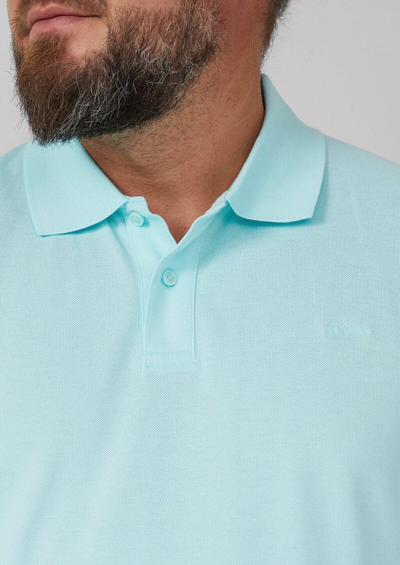 Poloshirt aus Baumwollpiqué