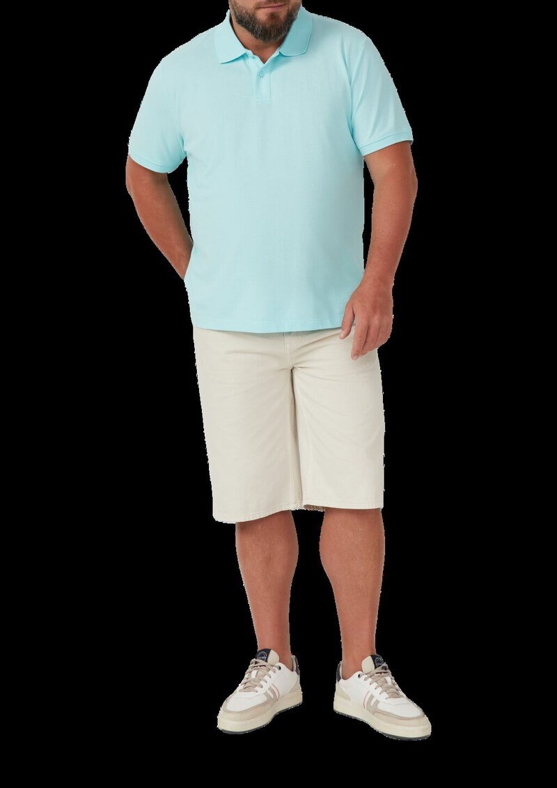 Poloshirt aus Baumwollpiqué