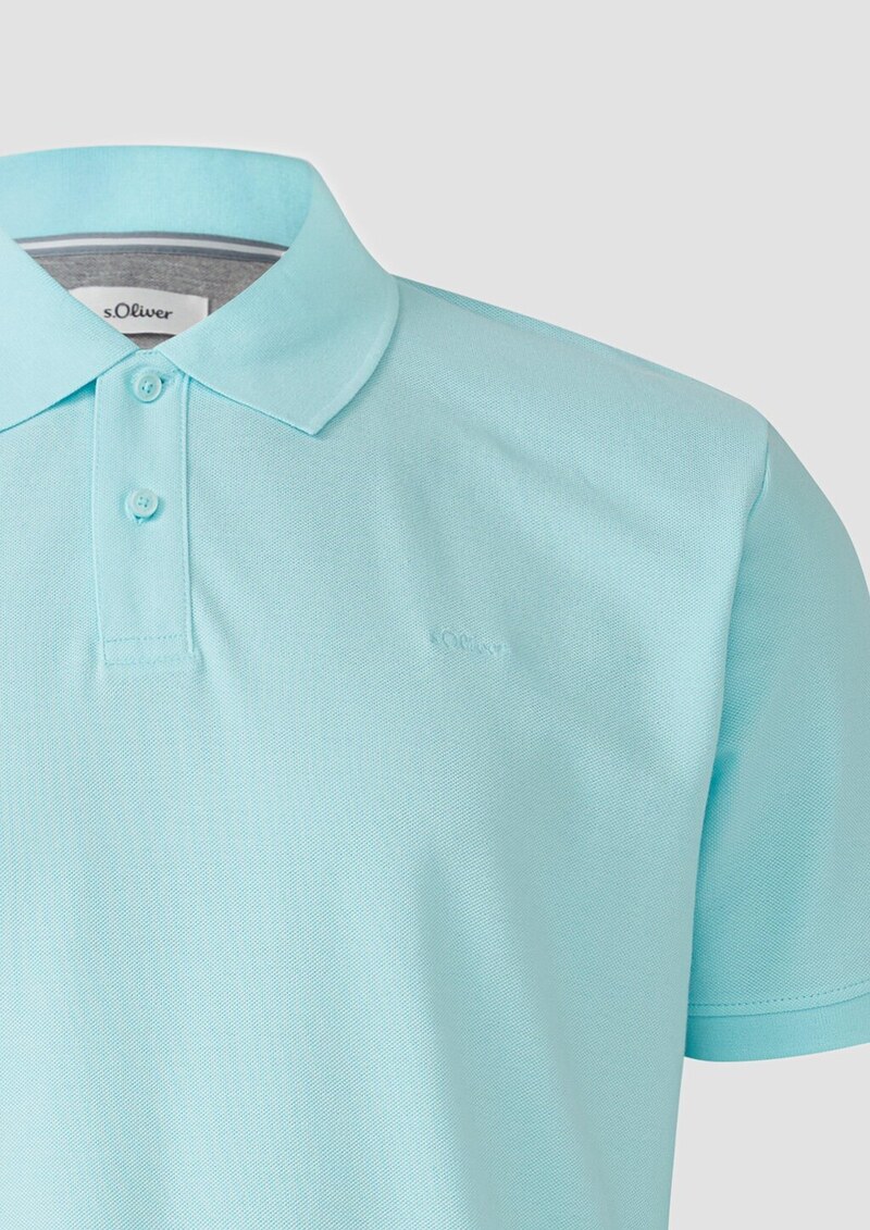 Poloshirt aus Baumwollpiqué